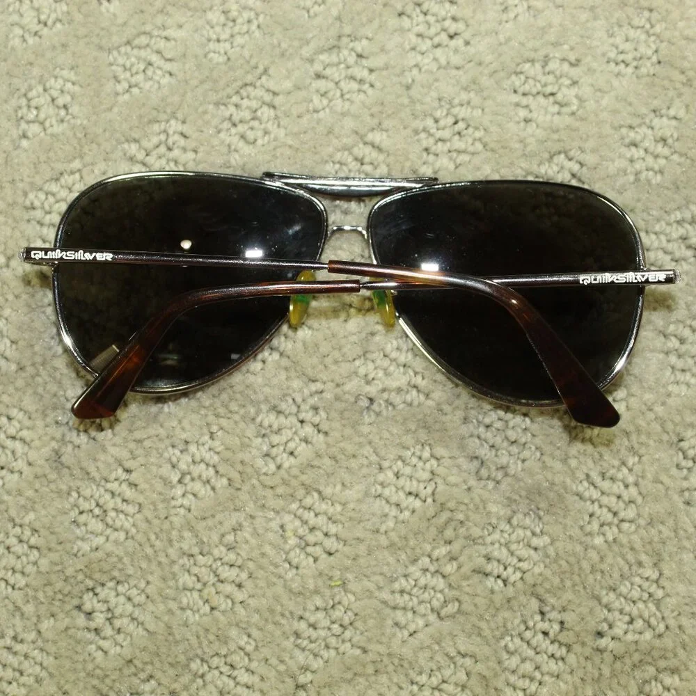 Quicksilver Aviator Gun/Gray Apache QEMN010/216A Sunglasses